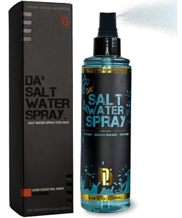 Da Dude Da Salt Water Spray - Sea Salt Spray for Hair Men Vegan Seasalt Texture Spray for Hair Volume and Texture 250ml