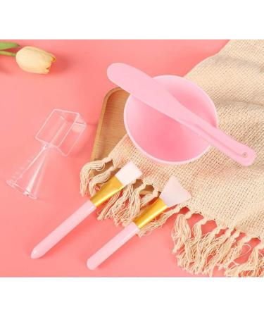 Face Mask Mixing Bowl Set 5 in 1 DIY Facemask Mixing Tool Kit with Facial Mask Bowl Stick Spatula Silicone Face Mask Brush & Premium Soft Face Brushes - Buy Online on GoSupps.com