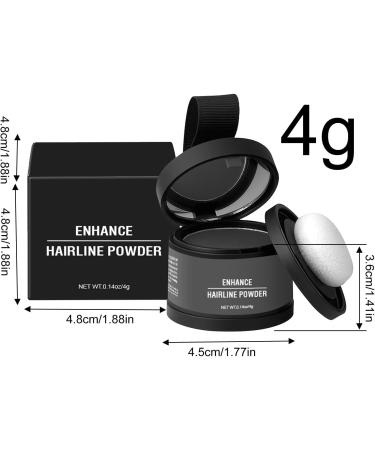 Hair Powder for Women Hair Powder - Hair Shadow Powder for Root Cover with Applicator Waterproof Shade Concealer for Grey Coverage Thin and Thinning Hair - Buy Online on GoSupps.com