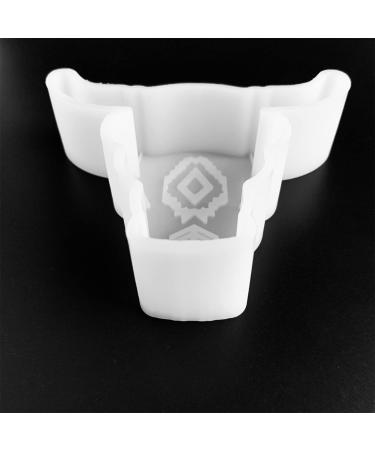 Steer Bull Skull Silicone Car Freshie Mold - Oven Safe Shiny Mold for Aroma Beads & Resin - Buy Online on GoSupps.com