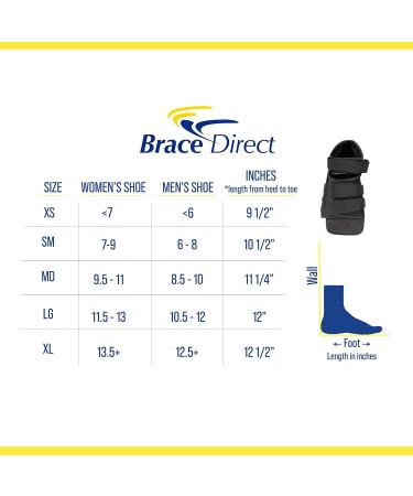 Adjustable Square Toe Post Op Shoe for Broken Foot, Stress Fractures, Bunions - Brace Align L3260 - Buy Online on GoSupps.com