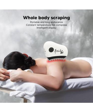 Buy Electrical GUA SHA Tool - 16-Speed Vibration & Hot Compress for Skin Care | Fat Burning Face Massager - Buy Online on GoSupps.com