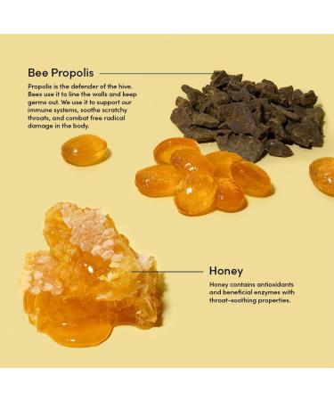 Beekeeper's Naturals Soothing Honey Cough Drops - Immune Support with Vitamin D Zinc and Propolis Throat Soothing Lozenges 24 Ct Honey Lozenges 24 Count - Buy Online on GoSupps.com