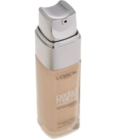 L'Or al Paris Perfect Match Liquid Foundation with Hyaluronic Acid & Aloe Vera #1.D/1.W Golden Ivory 30ml - Buy Online on GoSupps.com