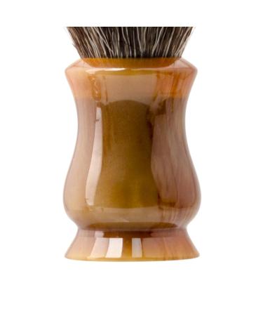 Fenteer Men's Handmade Shaving Brush - Soft Resin Grip Ideal for Cream & Beard Grooming - Perfect Father's Day Gift - Buy Online on GoSupps.com