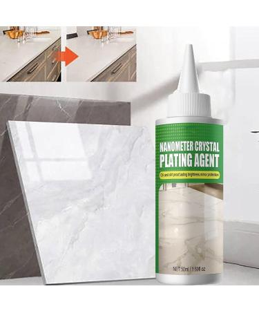 Stone Nanocrystal Coating Marble Nano Crystal-Plating Agent Easy to Use Ceramic Tile Polish Quartz Countertop Cleaner Plating Agent for Kitchen Everyday Cleaning Cle-ca - Buy Online on GoSupps.com