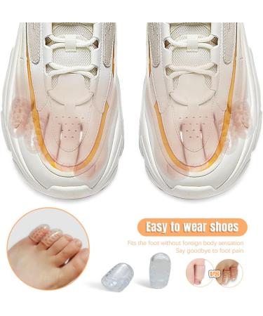 60PCS Silicone Toe Protectors for Men and Women - Breathable Gel Sleeves for Pain Relief from Calluses, Blisters, and Scrapes - Buy Online on GoSupps.com