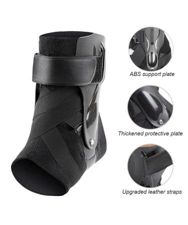 CJBIN Ankle Brace Sprain Sports Ankle Support with PE Panel Adjustable Ankle Bandage for Ankle Sprains - Buy Online on GoSupps.com