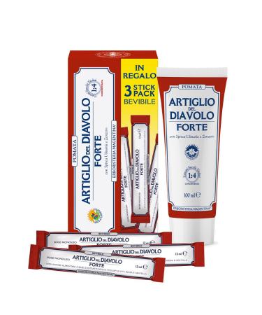 Herbalist Magentina Devil's Claw Strong Ointment + 3 Drinking Sticks 100 ml