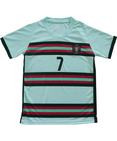 LeenBD Ronaldo #7 Away Kids Soccer Jersey & Shorts Set - Youth Sizes 8-9 Years - Away 26 - Buy Online on GoSupps.com
