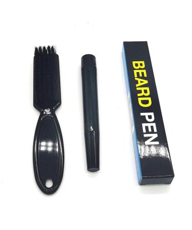 Folpus Men's Beard Pencil Filler - Precision Beard Filler Pen in Dark Grey for Perfect Styling - International Shipping Available - Buy Online on GoSupps.com