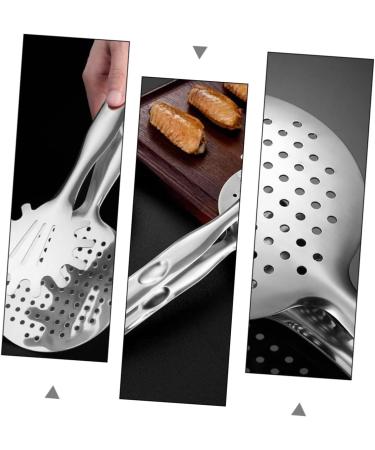 Minkissy 1pc Stainless Steel Grill Tongs - Multifunctional Cooking Tongs for Fried Fish & Food - International Shipping Available - Buy Online on GoSupps.com