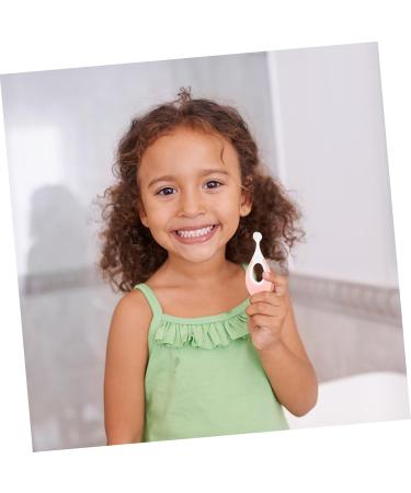 Gleavi 2ST Children's Toothbrush Set - Soft Brass Micro-Hand Brush for Toddler Oral Care - Baby & Toddler Combo Plate Miniature PBT - Buy Online on GoSupps.com