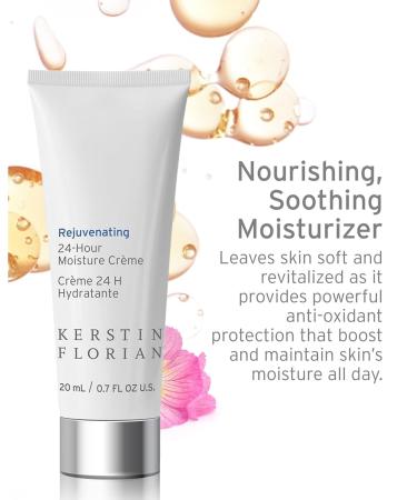 Kerstin Florian 24 Hour Moisture Creme | Travel Size | Anti Aging Face Moisturizer with Vitamin E | Hydrating Anti|Wrinkle Cream to Smooth Fine Lines | 0.7 fl oz 0.7 Fl Oz (Pack of 1) - Buy Online on GoSupps.com