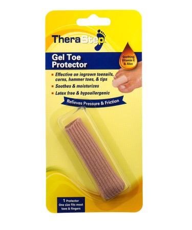 Silipos TheraStep 7001 Gel Toe Protector - Pain Relief and Comfort for Toes - Buy Online on GoSupps.com