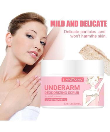 Exfoliating cream for armpits body feet and body for body armpits knees legs and inner thigh - Buy Online on GoSupps.com