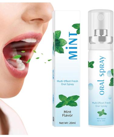 Spray Buccal Protection Halitose Spray Haleine Fraiche Haleine Fra che 12h Efficacit Prouv e Sans Sucre Et Sans Alcool 20 Ml Portable Nettoyage Des Soins Bucco-dentaires 20ml M-int Flavor - Buy Online on GoSupps.com