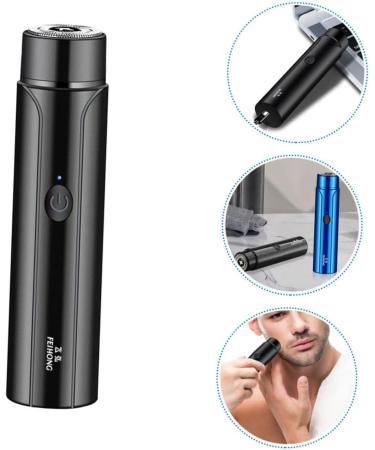 Compact Electric Shaver for Men | Travel-Friendly Daily Use Razor | Wear-Resistant Small Shaving Accessory - Buy Online on GoSupps.com