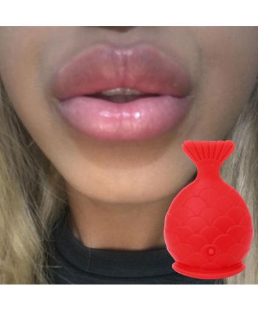 Biudui Lip Plumper - Fish Lips Booster | Silicone Lip Enhancer for Women | Reusable Lip Amplifier & Enlargement Tool - Buy Online on GoSupps.com