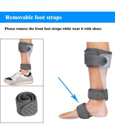 Medical AFO Drop Foot Brace - Left/S Size Orthosis for Postural Correction - Buy Online on GoSupps.com