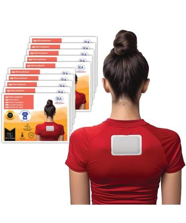 IEA Medical - 10er Box 10x13cm warm pavement body warmer back warmer body warmer depth heat with muscle and joint pain self -adhesive 10 set white - Buy Online on GoSupps.com