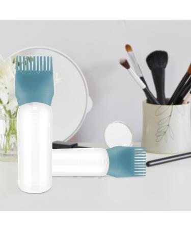 Sibba Root Ridge 6oz Applicator Bottle & Brush - Professional Hair Dye Tools - Dark Green Hair Oil Applicator for Precise Coloring - Buy Online on GoSupps.com