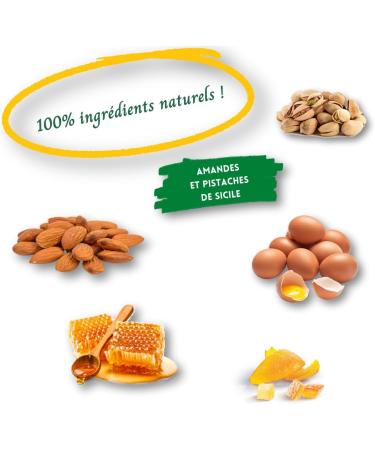 RAREZZE - Sicilian marzipan pastry with ORANGE in a beautiful gift box (gr.400). RAREZZE: Sicilian delicacies cannoli cassate nougats - Buy Online on GoSupps.com