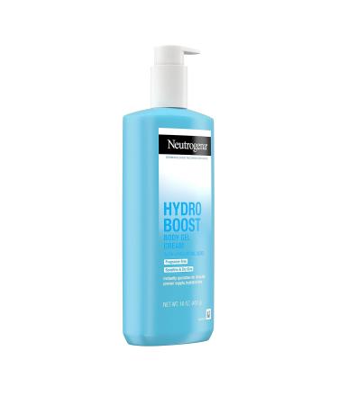 Neutrogena Hydro Boost Fragrance-Free Body Gel Cream 16 oz (Pack of 3) | Hyaluronic Acid Moisturizer for Sensitive Skin | Non-Greasy & Paraben-Free - Buy Online on GoSupps.com