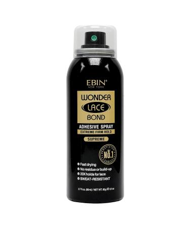 Black Collection Secure Style Starter - Supreme Hold | Lace Holding Gel with Adhesive Spray | Quick Drying Provides All- Day Hold Easy to Apply and No Residue| Include Remover Comb Wig Cap and - Buy Online on GoSupps.com