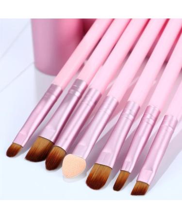 rongweiwang 7 Pieces/Set Woman Girl Makeup Brush Powder Foundation Beauty Make Up Brushes Eyebrow Soft Tool for Professional - Buy Online on GoSupps.com