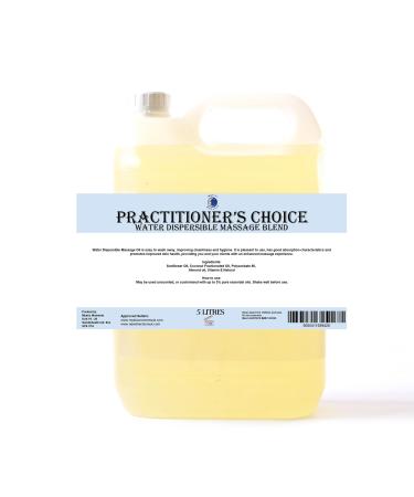 Practitioners Choice Water Dispensing Massage Oil 5L 100% Pure