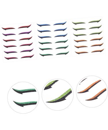 FOMIYES 54 Pairs anti sweat eyeliner stickers adhesive eye line sticker eyeliner tape sticker man Double Sided Tape - Buy Online on GoSupps.com