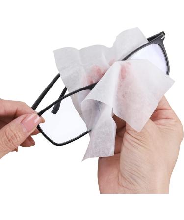 100 ct Lens Cleaning Wipes - Individually Wrapped, Pre-Moistened for Eyeglasses and Screens - Buy Online on GoSupps.com