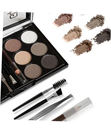 BIUDECO 1 Set Eyebrow Beautify Makeup Tools Natural Eyebrow Powder Eyebrows Makeup Accessory - Buy Online on GoSupps.com
