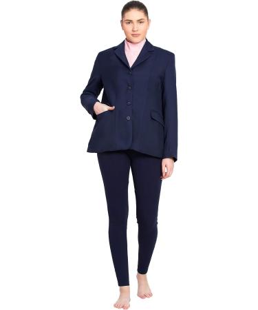 TuffRider Women's Regular Starter Show Coat 10 Navy - Elegant Equestrian Apparel - Buy Online on GoSupps.com
