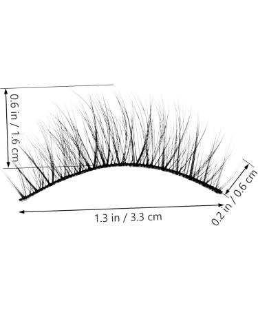 FRCOLOR 5 Pairs False Eyelashes Eyelash Cosmetic eyelashes wispy eyelashes artificial eyelashes False Eye Lashes false lashes reusable eyelashes Makeup Tools artificial fiber 3d - Buy Online on GoSupps.com
