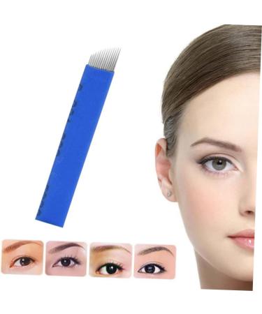 Beavorty Kit Red Ruler Microblading Pen Eyebrow with Storage Embroidery Ring Cup Pot 1 count (Pack of 1) Red - Buy Online on GoSupps.com