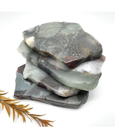 Natural Raw Africa Blood Slices Stone Polished Quartz SpecimenHome Decoration Naturals Can be Used for (Size : 220-250 Grams) (Size : 190-220 Grams) - Buy Online on GoSupps.com