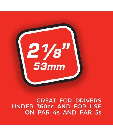 White Shortee Tee 120 Count - 2-1/8 inch - 100% Natural Hardwood - Buy Online on GoSupps.com