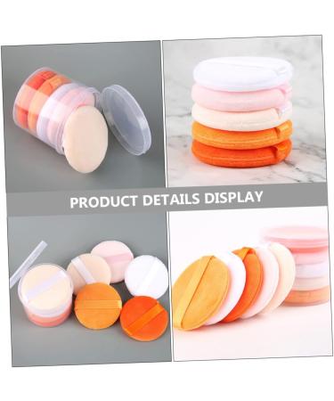 Beaupretty 8 Boxes Powder Puff Round Makeup Sponges Body Sponge Cosmetic Makeup Puff Makeup Mat for Vanity Eyeshadow Girl Makeup Tool Soft Foundation Flocking Miss - Buy Online on GoSupps.com
