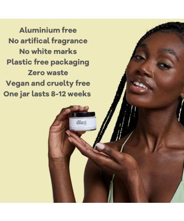 The Natural Deodorant Co Active Deodorant Balm Lemon & Geranium 55g Aluminium Free Plastic Free Extra Strength - Buy Online on GoSupps.com