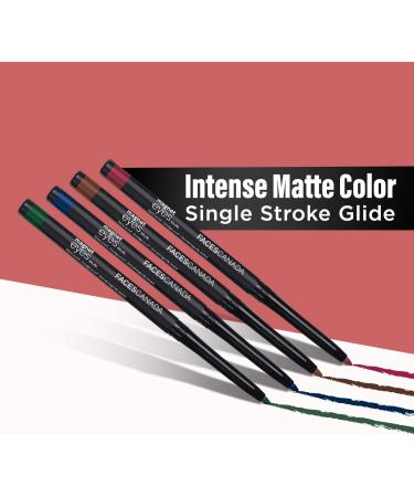 FACES CANADA Magneteyes Crayon de couleur Kajal Green Appreciation 02 0 30 g tr s pigment longue dur e de 12 heures finition mate glisse simple r sistant l'eau anti-taches enrichi en - Buy Online on GoSupps.com