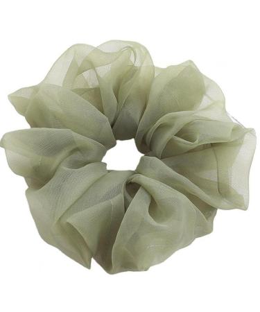 Onsinic Sweet Maxi-Organza Scrunchies Women Big Scrunchie Elastic Hair Bands Girl Headgear Rubber-Haar-Riegel-Horse-Tail holder