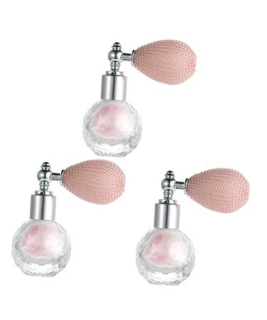 FOMIYES Glitter Eye Shadow 3pcs High Gloss Dusting Hair Glitter Makeup Eyeshadow Shimmering Spray Powder Bulk Miss Loose Powder 7.5x7cmx3pcs Pinkx3pcs