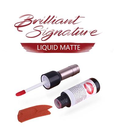 Rosarden Matte Velvet Red Wine Bottle Liquid Lipstick - Long-Lasting 24-Hour Waterproof Lip Gloss - High Saturation Lip Glaze - Women's Portable Lipstick Gift - Buy Online on GoSupps.com