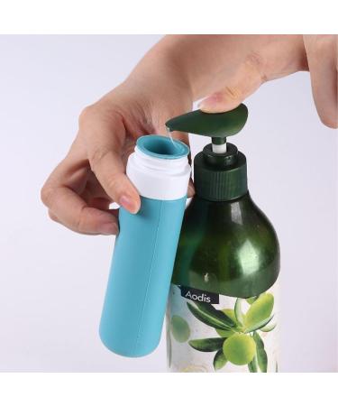 LECUNE 4-Pack 60ml Silicone Travel Bottles - Perfect for Shampoo Lotion & Cosmetics - Includes Plastic Bags & Label - Ideal Travel Size Containers for International Shipping - Buy Online on GoSupps.com