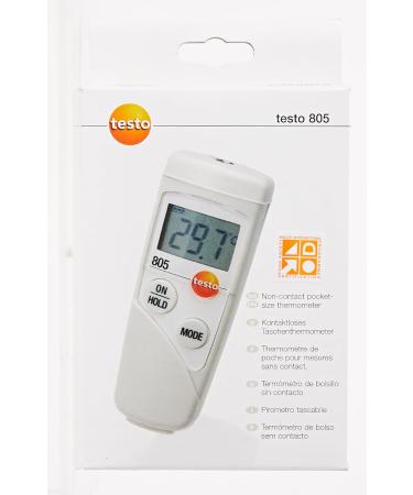 Buy Testo 805 - 0560 8051 Infrared Thermometer | Non-Contact Surface Temperature Measurement - Fast Worldwide Shipping - Buy Online on GoSupps.com