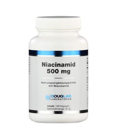 Klean Labs - Niacinamide (Vitamin B3) 500 mg - 100 capsules - vegan gluten-free non-GMO - to reduce fatigue - Buy Online on GoSupps.com