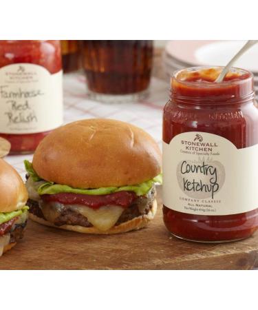 Buy Country Ketchup by Stonewall Kitchen - Gourmet Tomato Ketchup for Burgers Fries & More - 517g - Buy Online on GoSupps.com