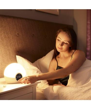 Lumie Bodyclock Spark 100 - White Light Alarm Clock with Sunset Sleep Function | International Shipping Available - Buy Online on GoSupps.com